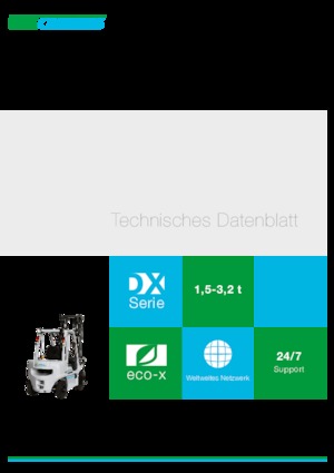 Carrelli elevatori frontali a gas UniCarriers DX 18