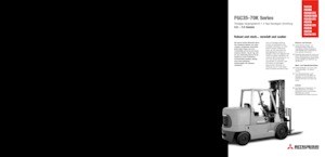 Carrelli elevatori frontali a gas Mitsubishi FGC40K STC