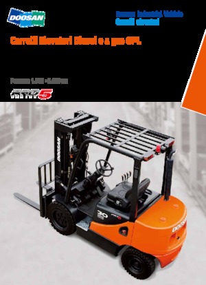 Carrelli elevatori frontali a gas Doosan G25P-5