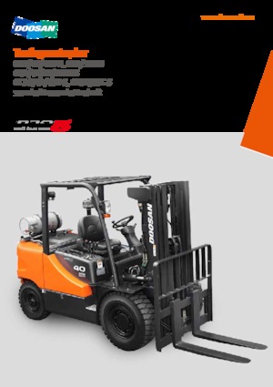 Carrelli elevatori frontali a gas Doosan G45S-5
