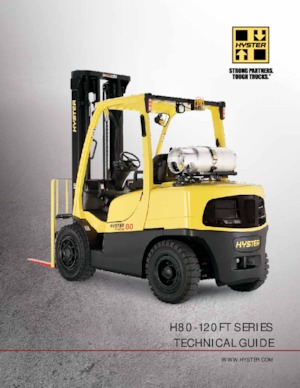 Carrelli elevatori frontali a gas Hyster H90FT