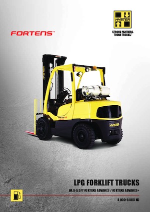 Carrelli elevatori frontali a gas Hyster H 4.5 FT 6