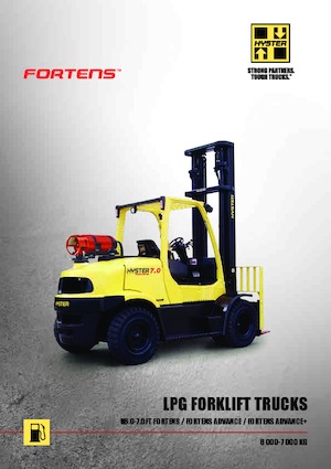 Carrelli elevatori frontali a gas Hyster H6.0FT