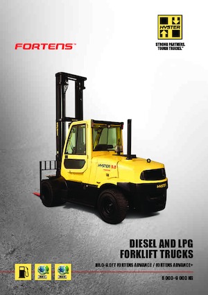 Carrelli elevatori frontali a gas Hyster H8.0FT 6