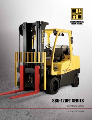 Carrelli elevatori frontali a gas Hyster S80FT-BCS