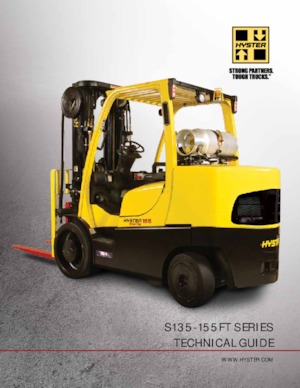 Carrelli elevatori frontali a gas Hyster S155FT