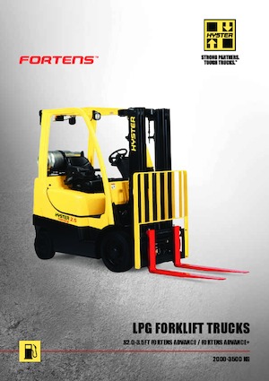 Carrelli elevatori frontali a gas Hyster S2.5FT