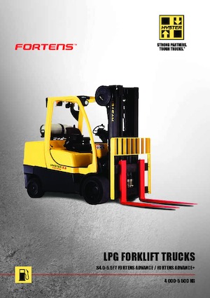 Carrelli elevatori frontali a gas Hyster S5.5FT
