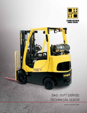 Carrelli elevatori frontali a gas Hyster S60FT