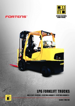 Carrelli elevatori frontali a gas Hyster S6.0FT