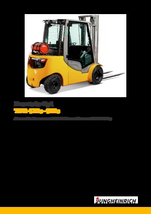 Carrelli elevatori frontali a gas Jungheinrich TFG 425s