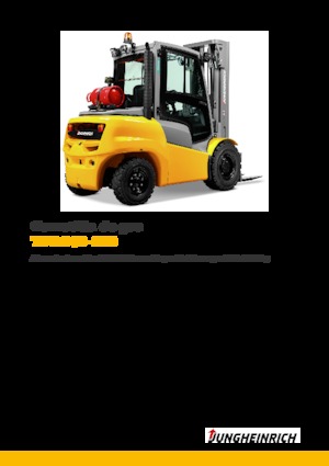 Carrelli elevatori frontali a gas Jungheinrich TFG S50