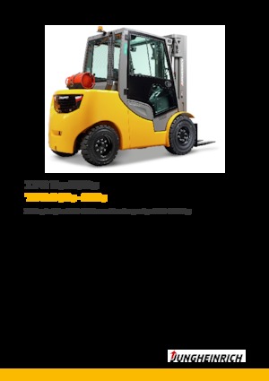 Carrelli elevatori frontali a gas Jungheinrich TFG S50s