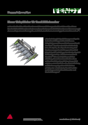 Mietitrebbie - testate per mais Fendt CornFlow 6Reihen 75cm
