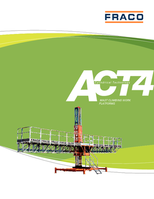 Ponteggi autosollevanti Fraco ACT 4
