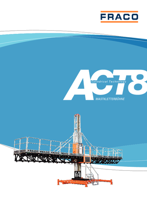 Ponteggi autosollevanti Fraco ACT-8