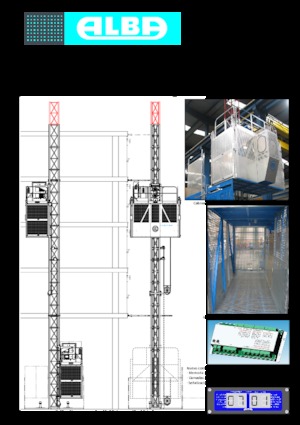 Ascensori industriali Alba EDC 2000-60