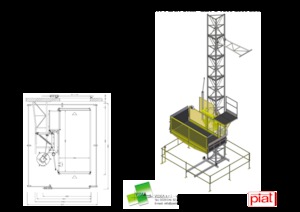 Ascensori industriali Piat EL PC 1500