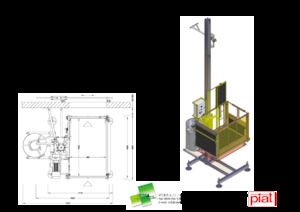 Ascensori industriali Piat EL PC 600