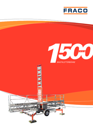Ponteggi autosollevanti Fraco FRSM 1500