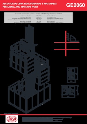 Ascensori industriali Jaso GE2060