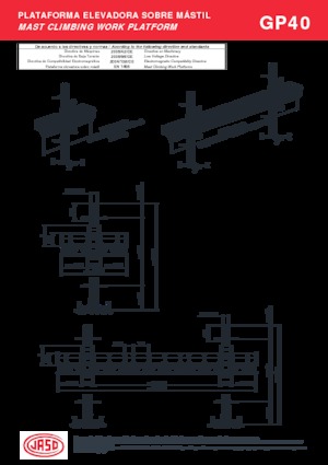 Ponteggi autosollevanti Jaso GP40