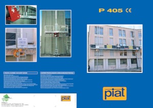 Ponteggi autosollevanti Piat P 405 S CE