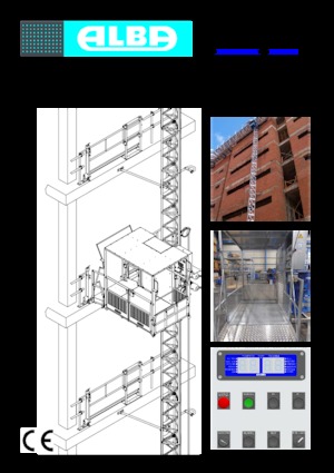 Ascensori industriali Alba PT-1200-2V