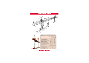 Ponteggi autosollevanti Scanclimber SC 4000 D