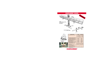 Ponteggi autosollevanti Scanclimber SC 5000 E