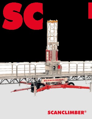 Ponteggi autosollevanti Scanclimber Centum SC10000