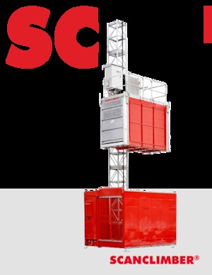 Ascensori industriali Scanclimber Wega SC2032-65H