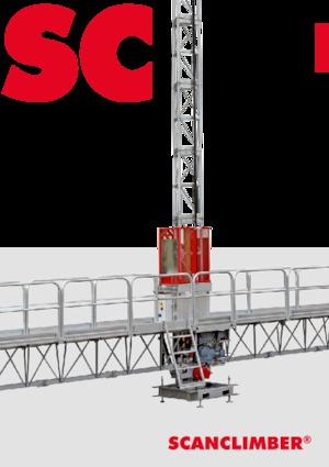 Ponteggi autosollevanti Scanclimber Luna SC3500L
