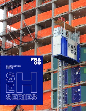 Ponteggi autosollevanti Fraco SEH 6000