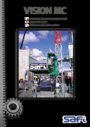 Ascensori industriali Safi VISION MC/PC 