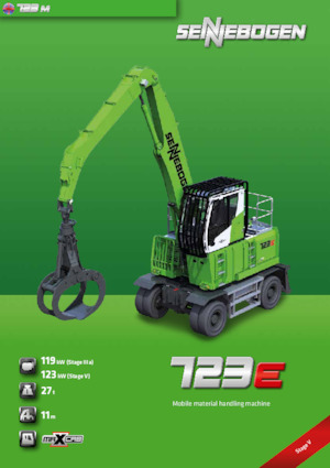 Movimentatori di materiali Sennebogen 723M E  
