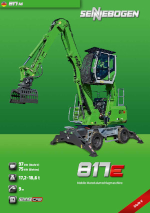 Movimentatori di materiali Sennebogen 817M E 