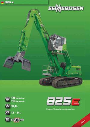 Movimentatori di materiali Sennebogen 825R E 