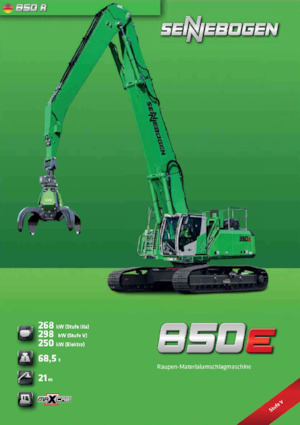 Movimentatori di materiali Sennebogen 835R G Hybrid 