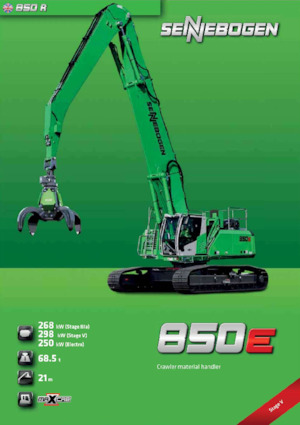Movimentatori di materiali Sennebogen 835R G Hybrid 