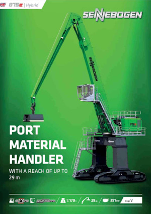 Movimentatori di materiali Sennebogen 875R E Hybrid  
