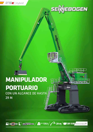 Movimentatori di materiali Sennebogen 875M E Hybrid  