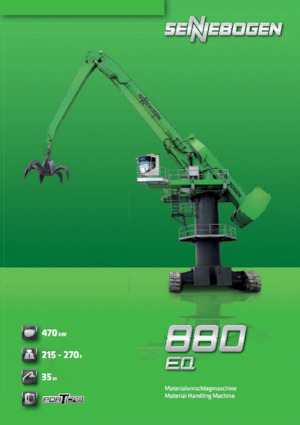 Movimentatori di materiali Sennebogen 880 EQ