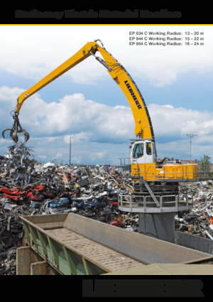 Movimentatori di materiali Liebherr EP 934 C Litronic
