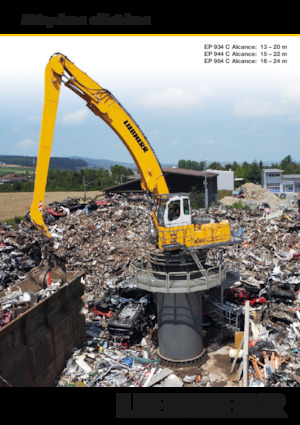 Movimentatori di materiali Liebherr EP 934 C Litronic