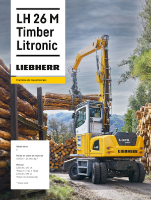 Movimentatori di materiali Liebherr LH 26 M Timber Litronic