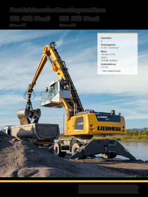 Movimentatori di materiali Liebherr LH 50 C High Rise Port Litronic