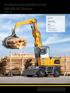Movimentatori di materiali Liebherr LH 60 M Timber Litronic