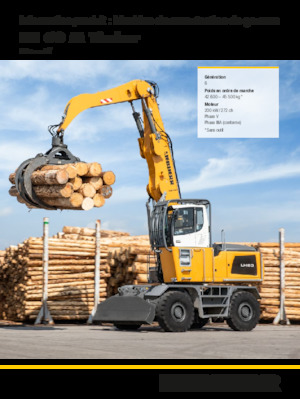 Movimentatori di materiali Liebherr LH 60 M Timber Litronic