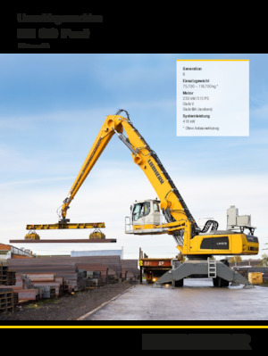 Movimentatori di materiali Liebherr LH 80 M Port Litronic